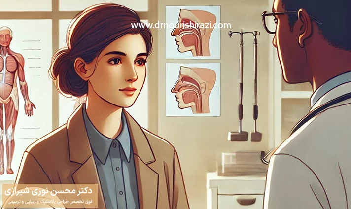 مشاوره اولیه با جراح قبل عمل بینی